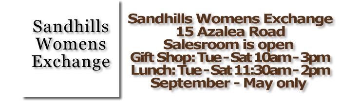 Sandhills Womens Exchange Info