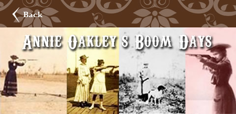 Annie Oakley's Boom Days Schedule